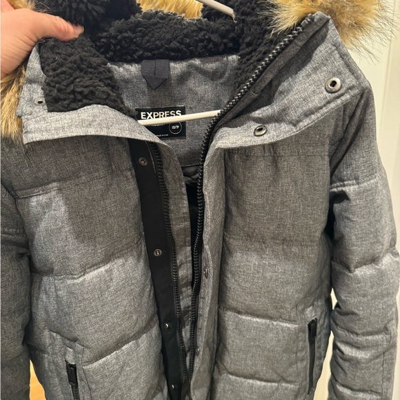 Men’s Express Fur Hoodie Jacket XS - Picture 3 of 6